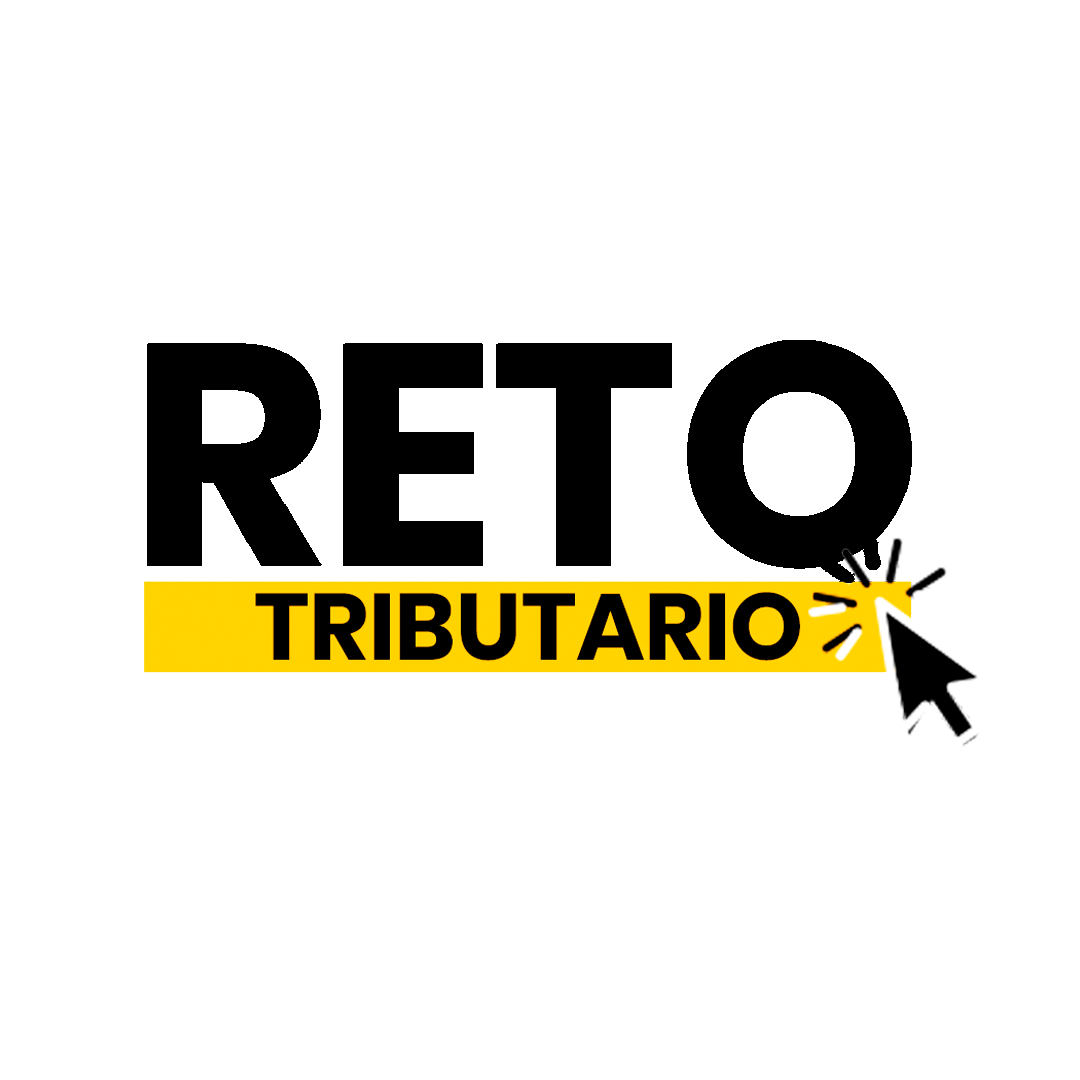 logo with the text reto tributario